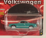 2005 RC2 Playing Mantis Johnny Lightning Volkswagen 1966 Karmann Ghia Green Die Cast Toy Car Vehicle with Bonus Mini Car Cover New in Package