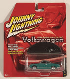 2005 RC2 Playing Mantis Johnny Lightning Volkswagen 1966 Karmann Ghia Green Die Cast Toy Car Vehicle with Bonus Mini Car Cover New in Package