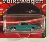 2005 RC2 Playing Mantis Johnny Lightning Volkswagen 1966 Karmann Ghia Green Die Cast Toy Car Vehicle with Bonus Mini Car Cover New in Package