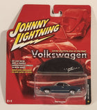 2005 RC2 Playing Mantis Johnny Lightning Volkswagen 1965 Karmann Ghia Dark Teal Blue Die Cast Toy Car Vehicle with Bonus Mini Car Cover New in Package