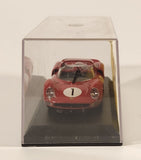 Best Model by Marco Grassini Italy Ferrari 330 P2 1965 Nürburgring Winner #1 Red 1/43 Scale Die Cast Toy Car Vehicle with Opening Doors Missing a Wheel in Display Case