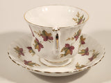 Vintage Royal Albert From Sea To Sea Fall Autumn Maple Leaf Pattern Tea Cup & Saucer Set
