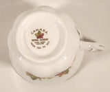 Vintage Royal Albert From Sea To Sea Fall Autumn Maple Leaf Pattern Tea Cup & Saucer Set