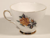 Vintage Ridgway Potteries Ltd Colclough Yellow Rose Flowers Tea Cup