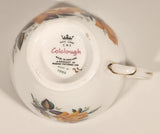Vintage Ridgway Potteries Ltd Colclough Yellow Rose Flowers Tea Cup