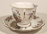 Vintage Royal Albert Bone China England Traditional British Songs Series Of Six John Peel Fox Hunt Horses and Dogs Tea Cup & Saucer Set