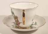 Vintage Regency Genuine Bone China England Apple Grapes and Berries Fruits Tea Cup & Saucer Set