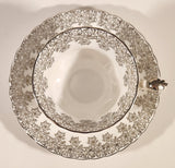 Vintage Royal Albert Bone China England Congratulation 25th Anniversary Tea Cup & Saucer Set