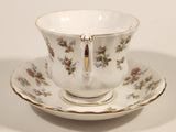 Vintage Royal Albert Fine Bone China England Winsome Pink Roses Tea Cup & Saucer Set
