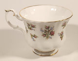 Vintage Royal Albert Fine Bone China England Winsome Pink Roses Tea Cup & Saucer Set