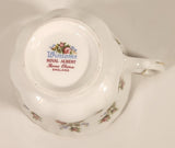 Vintage Royal Albert Fine Bone China England Winsome Pink Roses Tea Cup & Saucer Set