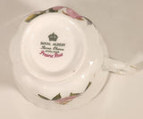 Vintage Royal Albert Bone China England Prairie Rose Pink Flower Tea Cup & Saucer Set
