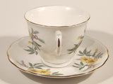 Vintage Royal Vale Yellow Flowers Tea Cup & Saucer Set