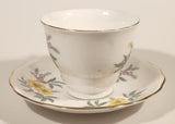 Vintage Royal Vale Yellow Flowers Tea Cup & Saucer Set