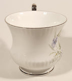 Vintage Rosina China Co Ltd. Queen's Fine Bone China Silver Wedding Tea Cup & Saucer Set