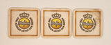 Warsteiner German Beer Paper Coasters Set of 3