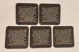 Labatt Ice Beer Paper Coasters Set of 5