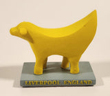 Lyver Design Liverpool England Superlamb Banana Public Art Sculpture 3" Resin Souvenir Figurine