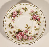 Vintage 1970s Royal Albert Flower of the Month Series June Roses Pink Rose Flowers Bone China Tea Cup & Saucer Set