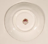 Vintage 1970s Royal Albert Flower of the Month Series June Roses Pink Rose Flowers Bone China Tea Cup & Saucer Set