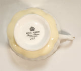 Vintage Royal Albert Blue Flowers Tea Cup & Saucer Set