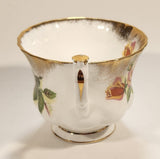 Vintage Royal Albert Bone China England Series of Six Margaret Yellow Roses Flowers Gold Trim Tea Cup & Saucer Set