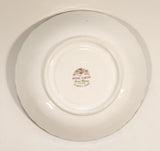 Vintage Royal Albert Bone China England Dimity Rose Pink Roses Flowers Gold Trim Tea Cup & Saucer Set