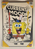 2023 Pop Creations Viacom Nickelodeon SpongeBob SquarePants Current Mood 13" x 18 3/4" Wood Hardboard MDF Poster Print Wall Art Picture New in Package