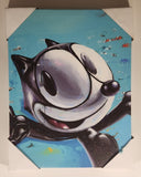 Felix The Cat 11" x 14" Canvas Wall Art Picture New in Package