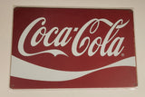 Coca-Cola 8" x 12" Tin Metal Sign New in Package