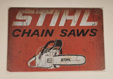 Stihl Chain Saws 8" x 12" Tin Metal Sign New in Package