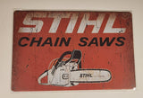 Stihl Chain Saws 8" x 12" Tin Metal Sign New in Package