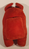 Among Us Red Crewmate with Devil Horns 12" Stuffed Plush Toy