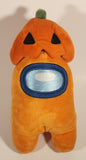 Among Us Halloween Collection Orange Pumpkin Crewmate 9" Stuffed Plush Toy