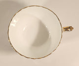 Vintage Aynsley Bone China England Purple Violet Flowers Tea Cup & Saucer Set