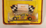 Kraft Handi-Snacks Racing Limited Edition Tombstone Pizza Bulls-Eye Barbecue Sauce Jim Santon #89 Yellow and Orange Die Cast Toy Race Car Vehicle New in Package