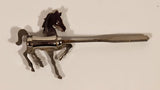 Horse Silver Tone Stick Pin