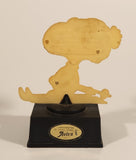 Vintage Aviva United Syndicate Features Snoopy World's Greatest Skier 5" Tall Plastic Trophy
