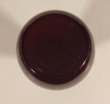 Vintage 1950s Anchor Hocking Ruffled Edge Royal Ruby Red 6 5/8" Glass Vase