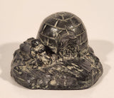The Wolf Sculptures Eskimo and Igloo 3” Soapstone Hand Carved Sculpture