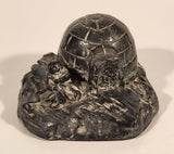 The Wolf Sculptures Eskimo and Igloo 3” Soapstone Hand Carved Sculpture