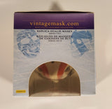 Mikula Agency Vintage Mask NHL Edmonton Oilers Grant Fuhr Ice Hockey Goalie Mask Miniature Scale Model with Stand New in Box