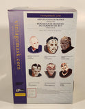Mikula Agency Vintage Mask NHL Edmonton Oilers Grant Fuhr Ice Hockey Goalie Mask Miniature Scale Model with Stand New in Box