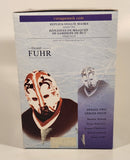Mikula Agency Vintage Mask NHL Edmonton Oilers Grant Fuhr Ice Hockey Goalie Mask Miniature Scale Model with Stand New in Box