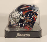 Franklin NHL Edmonton Oilers Ice Hockey Goalie Mask Miniature New in Package