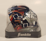 Franklin NHL Edmonton Oilers Ice Hockey Goalie Mask Miniature New in Package