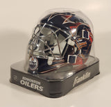 Franklin NHL Edmonton Oilers Ice Hockey Goalie Mask Miniature New in Package
