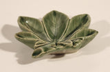 Vintage 1950s Wade Horse Chestnut Leaf Shaped Porcelain Ashtray Made in Ireland