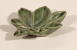 Vintage 1950s Wade Horse Chestnut Leaf Shaped Porcelain Ashtray Made in Ireland