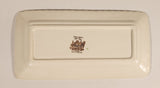 Vintage Myott Son & Co. Hanley Shakespeare Land Clopton Bridge Stratford Upon Avon 6 1/8 x 11 3/4" Ceramic Serving Platter Dish